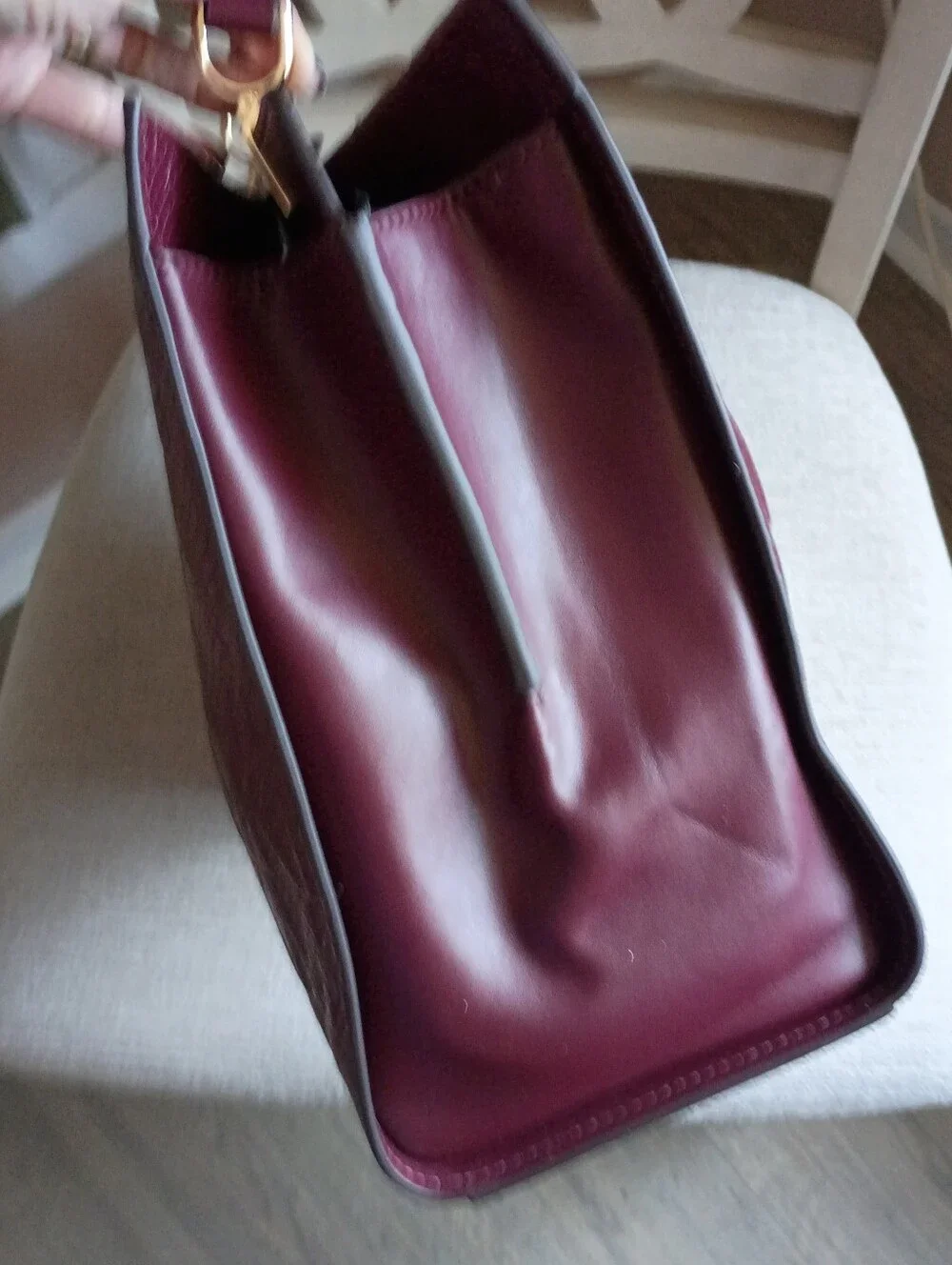 Michael kors Penelope signature logo satchel tote leather